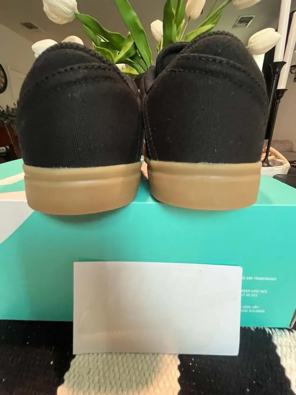 Nike SB Check Canvas GS Black Gum Skate Shoes 905373-006 Youth 5.5Y Women’s 7 NE